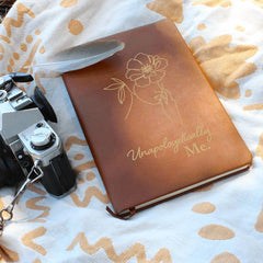 Unapologetically Me - Leather Journal