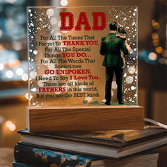 Thank You Dad - Acrylic Square